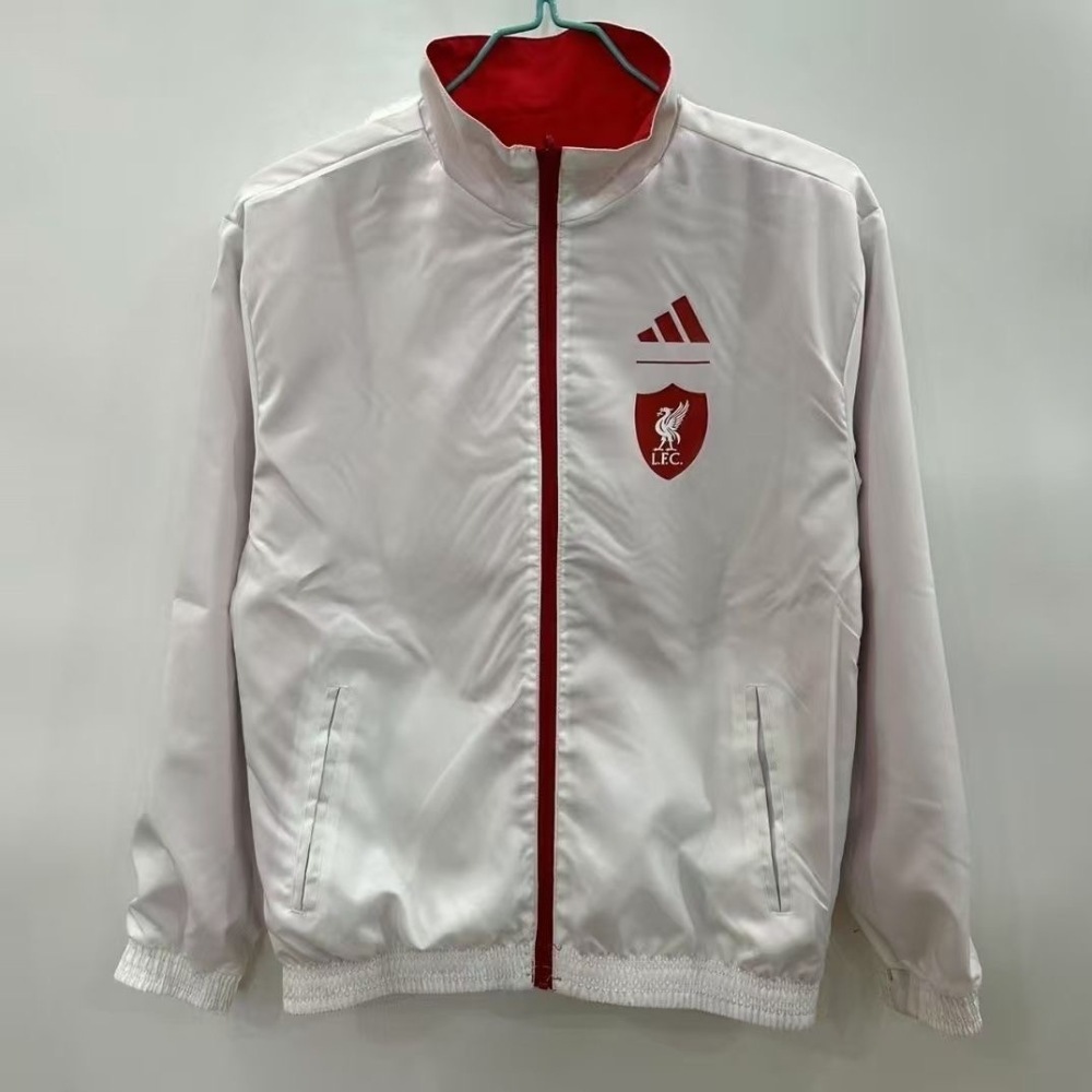 Liverpool Reversible Double-Sides Cotton Windbreaker Jacket 2025-26
