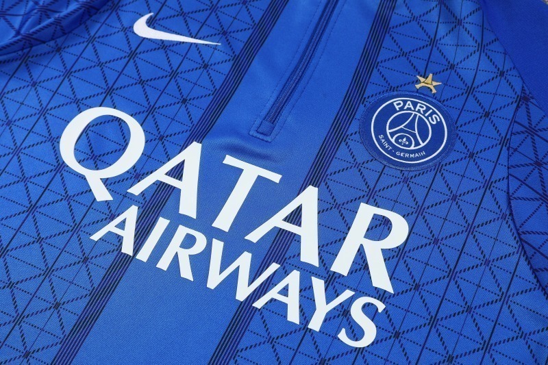PSG Training Kit (Sweatshirt+Pants) Blue 2025/26