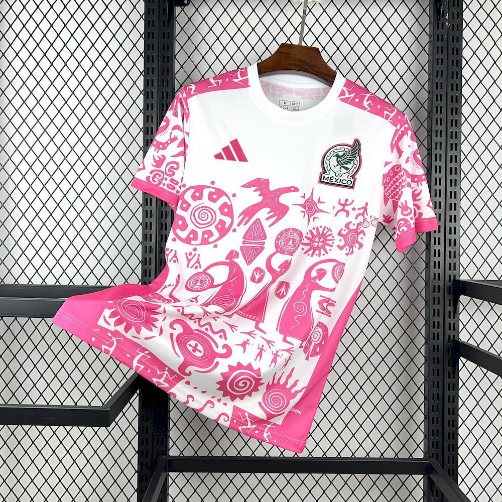 Mexico Soccer Jersey Pink Special Edition Custom Shirt 2026 World Cup Edition