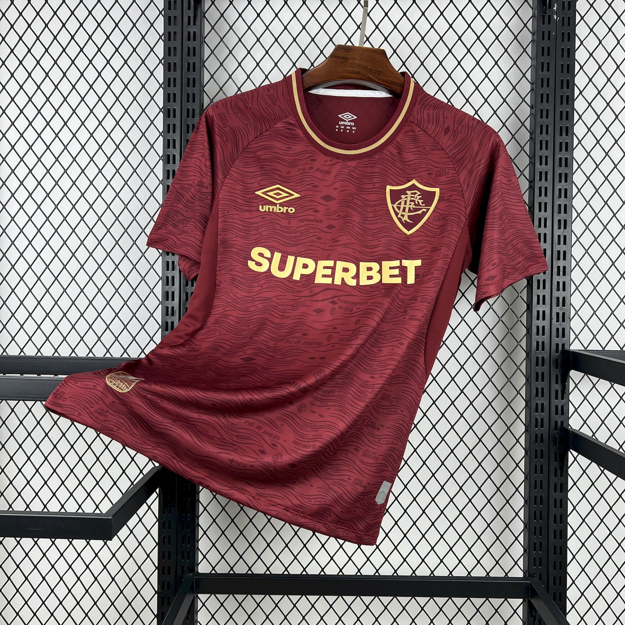 Fluminense FC Soccer Jersey Third Away Custom Shirt 2025-26 in Red