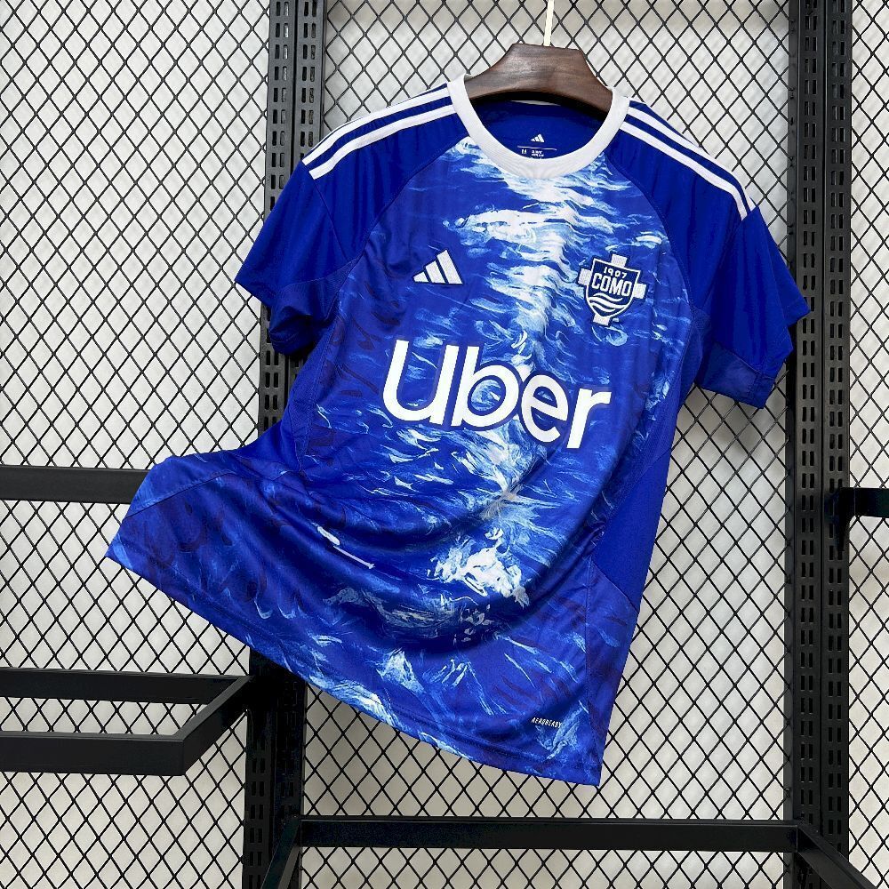 Como 1907 Soccer Jersey Home Custom Shirt 2025/26 in Blue