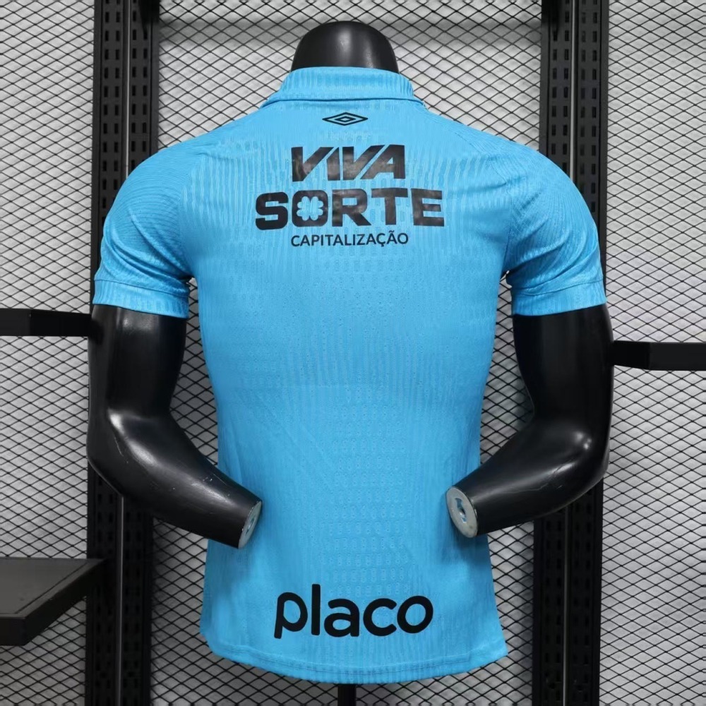 Santos FC Authentic Soccer Jersey Third Away Shirt 2025 - All Sponsors