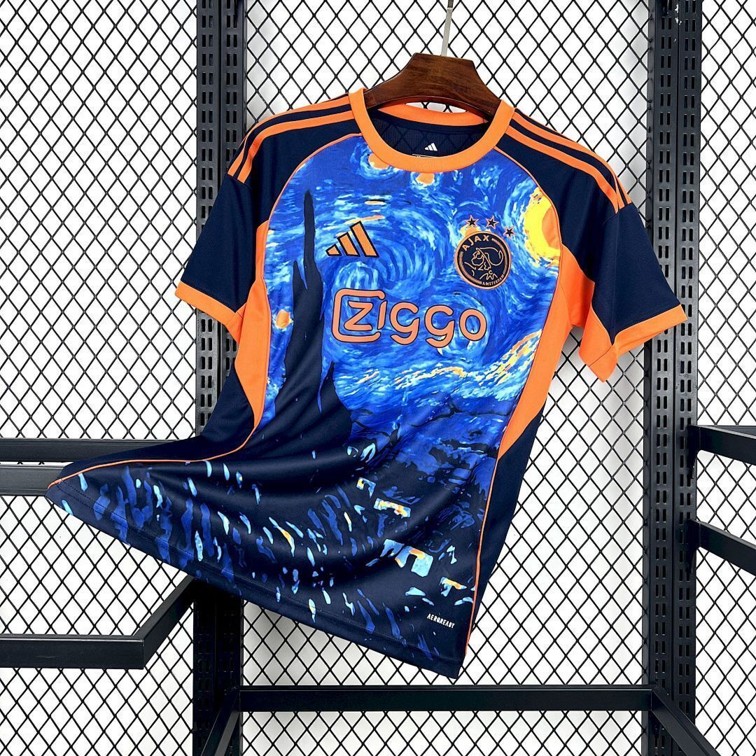 AJAX X Van Gogh the Starry Night Custom Shirt 2025/26 in Model Year: 2025-2026 Country and League: