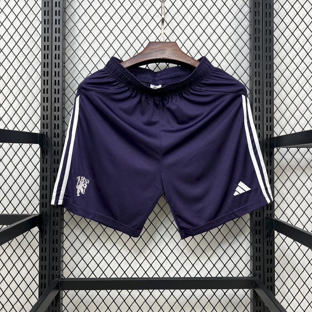 Manchester United Football Jersey Away Shorts 2025/26 in Purple