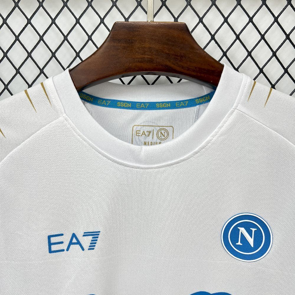 Napoli Soccer Jersey Pre-Match Long Sleeve Custom Shirt 2025-26