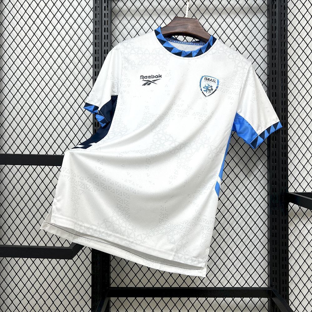 Israel Soccer Jersey Home Custom Shirt 2025-26 in White