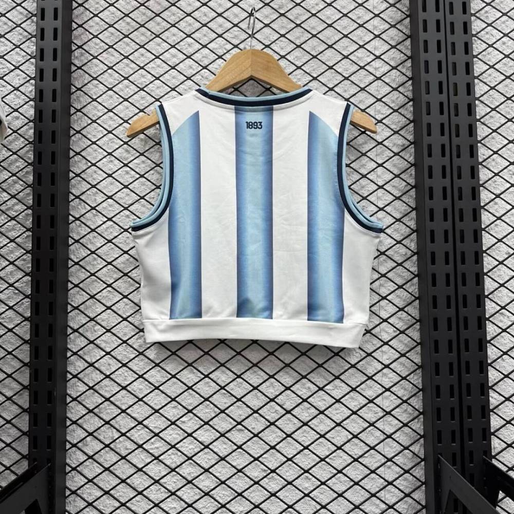 Argentina Soccer Jersey Home Women's Vest World Cup 2026