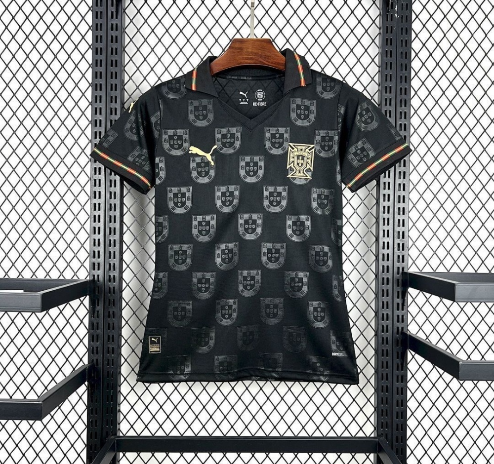 Portugal Soccer Jersey Women's Away Custom Shirt World Cup 2026
