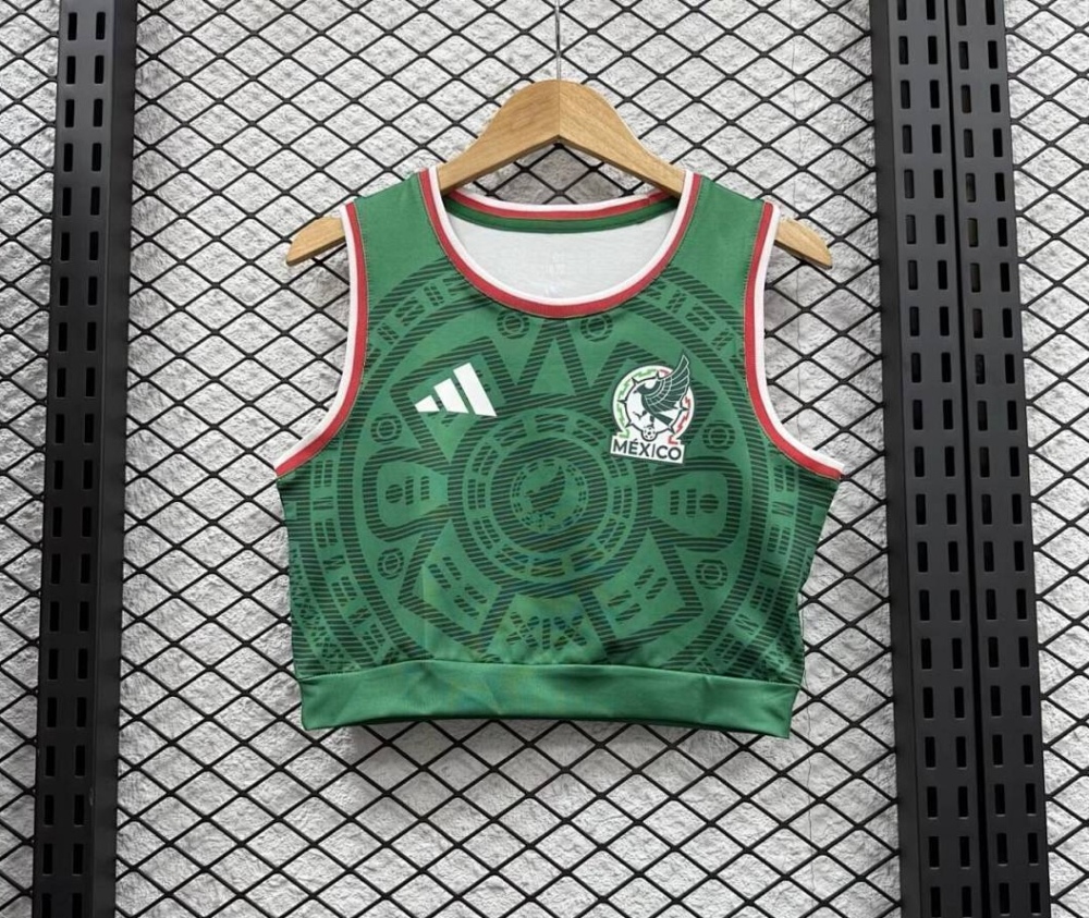 Mexico Soccer Jersey Home Women's Vest World Cup 2026