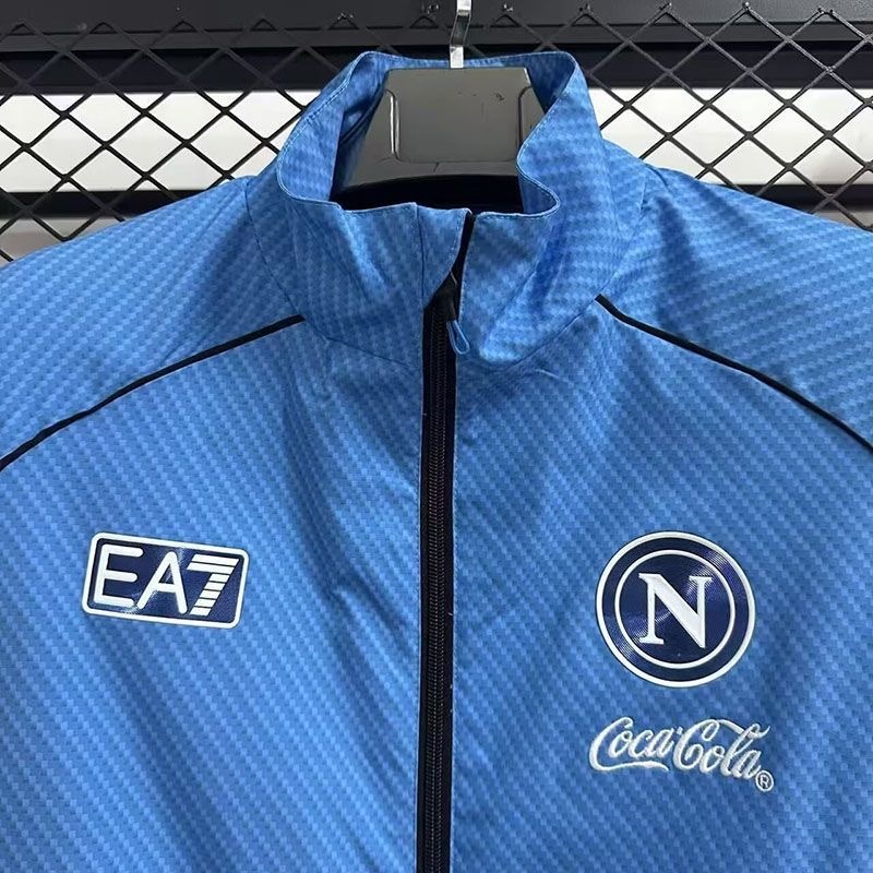 Napoli Windbreaker Jacket Blue 2025/26