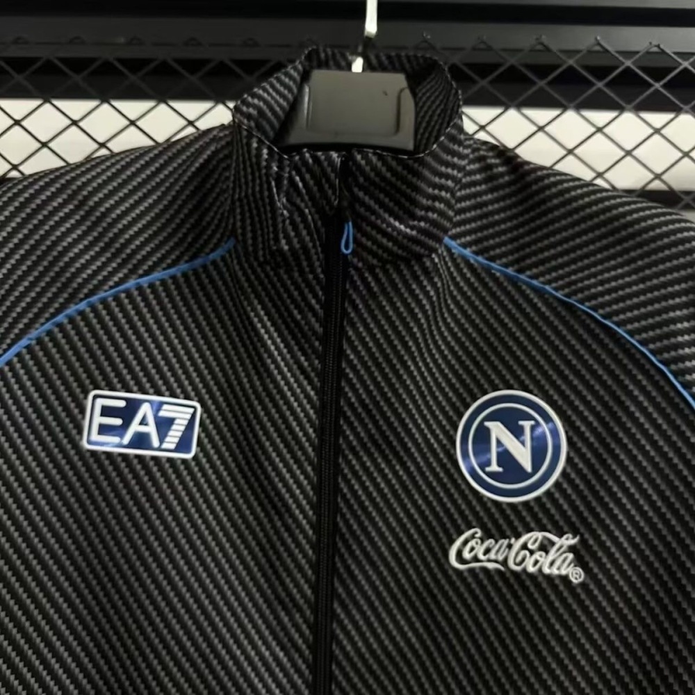 Napoli Windbreaker Jacket Black 2025/26