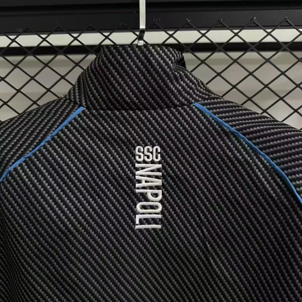 Napoli Windbreaker Jacket Black 2025/26
