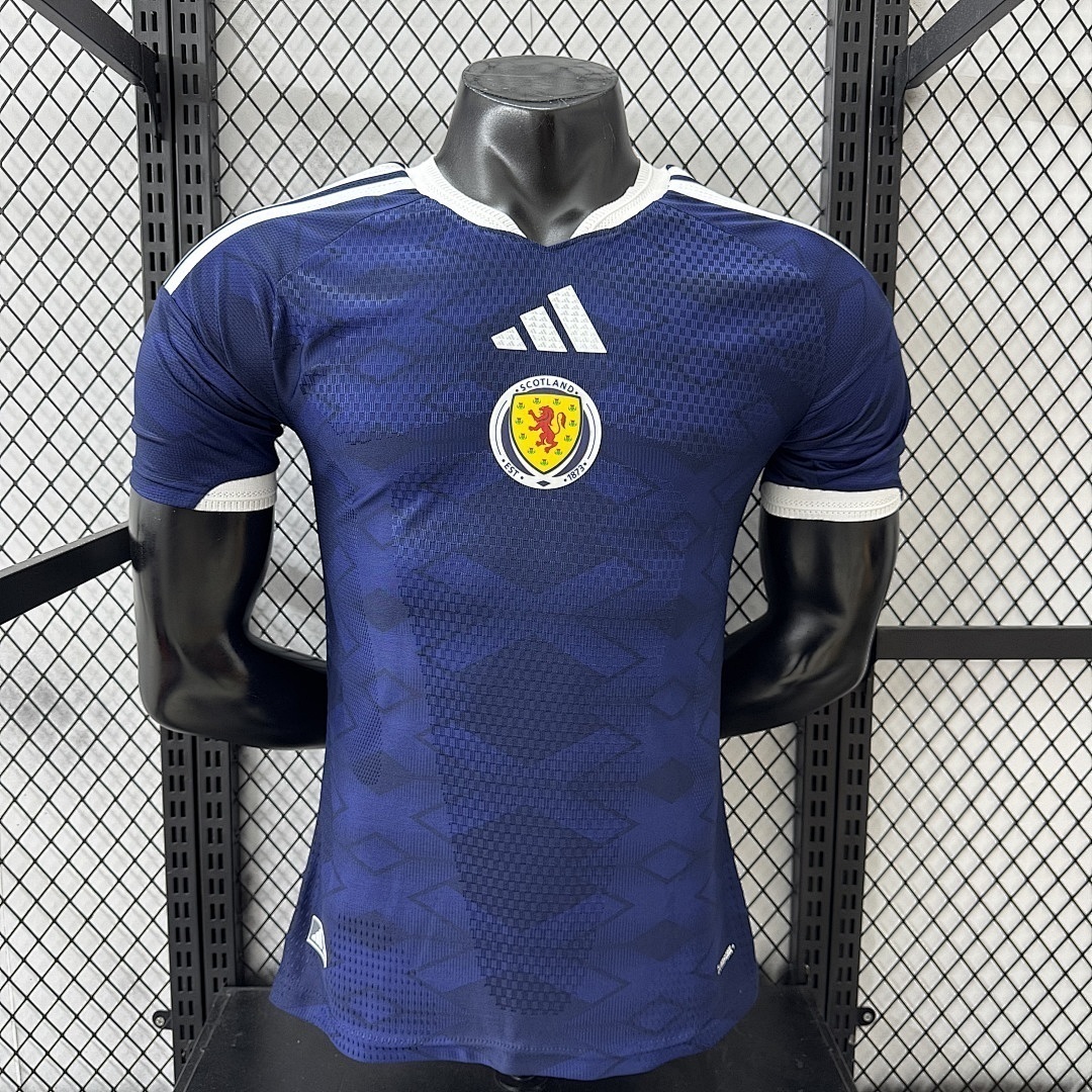 Scotland Authentic Soccer Jersey Home Shirt 2026 World Cup Edition in Navy