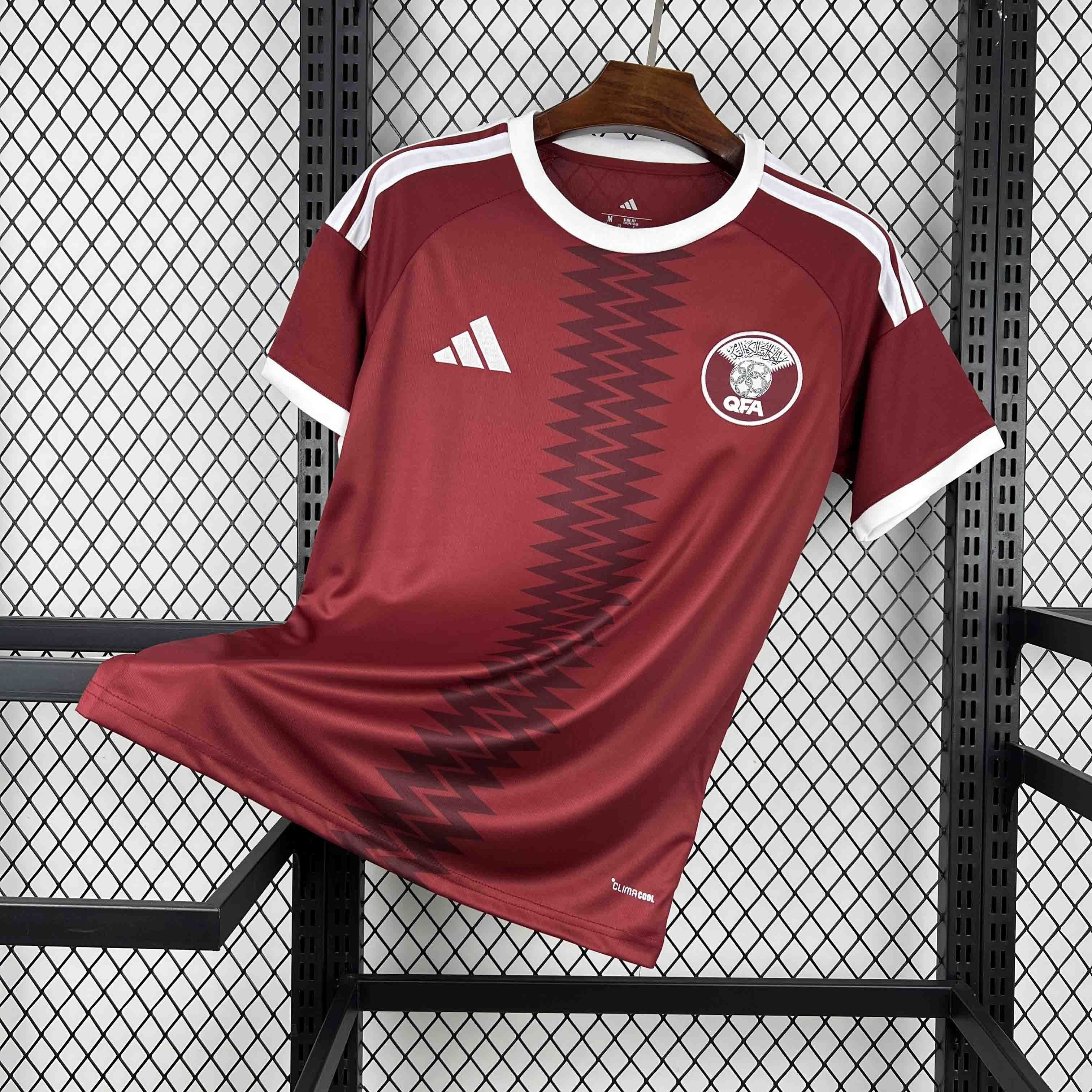Qatar Soccer Jersey Home Custom Shirt 2026 World Cup Edition in Red