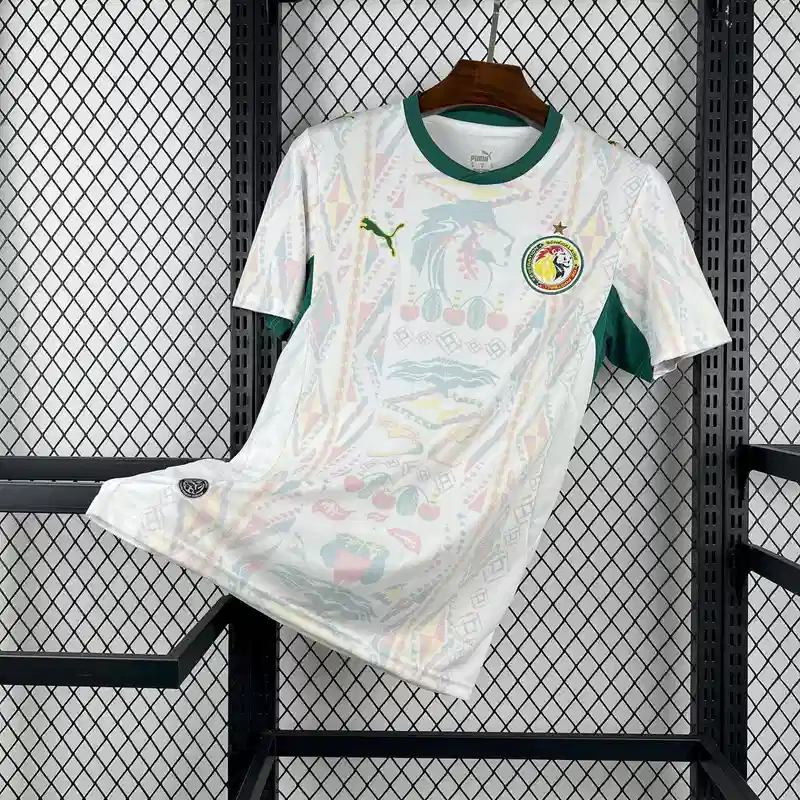 Senegal Soccer Jersey Home Custom Shirt 2026 World Cup Edition in White