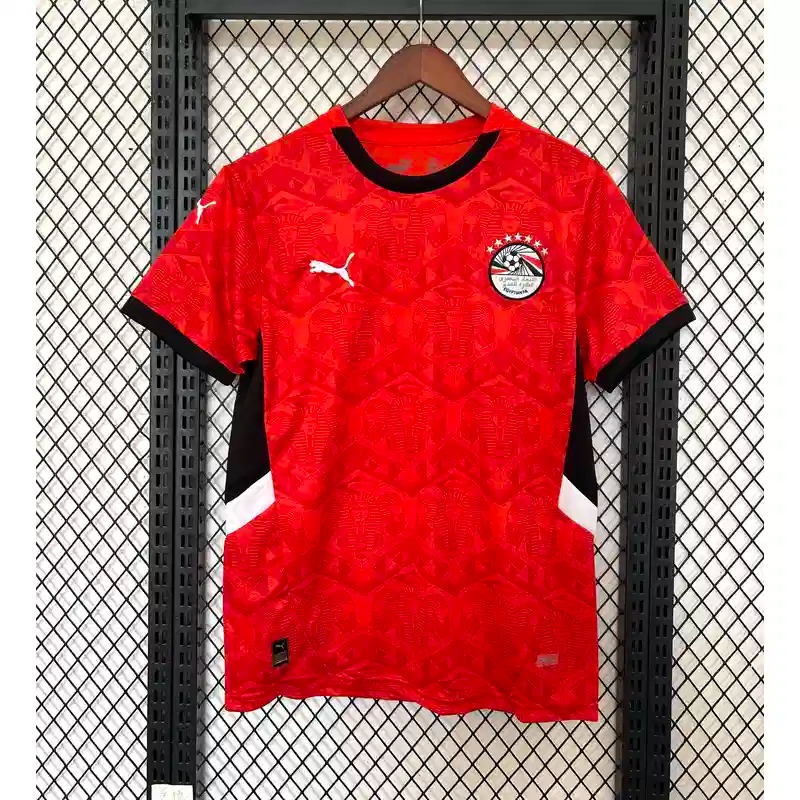 Egypt Soccer Jersey Home Custom Shirt 2024-25 in Red