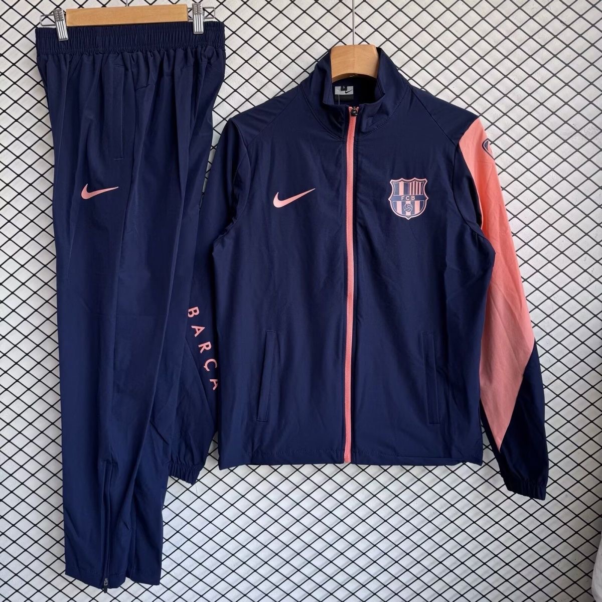 Barcelona Windbreaker with Pants Blue 2025/26