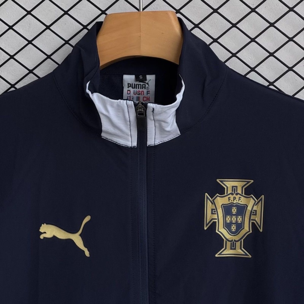 Portugal Windbreaker With Pants Blue 2026 World Cup