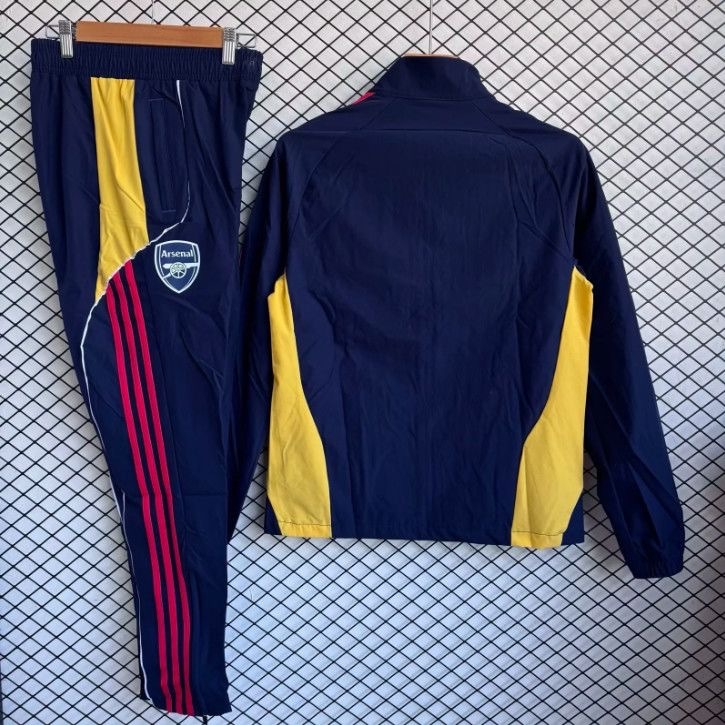 Arsenal Windbreaker With Pants Blue&Yellow 2025/26