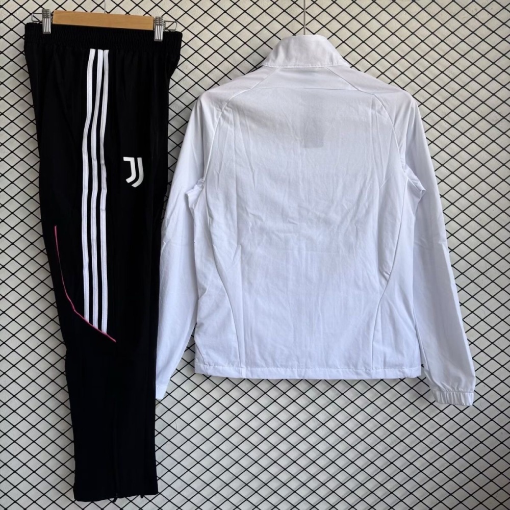 Juventus Windbreaker With Pants White 2025/26