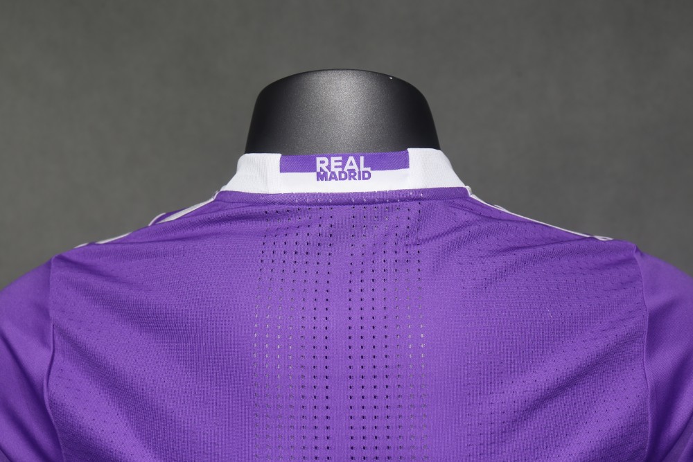 Real Madrid Authentic Retro Jersey Away Soccer Shirt 2016/17