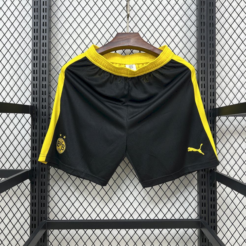 Borussia Dortmund Home Custom Shorts 2025/26 in Yellow