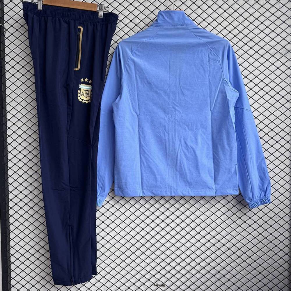 Argentina Windbreaker With Pants Blue 2026 World Cup