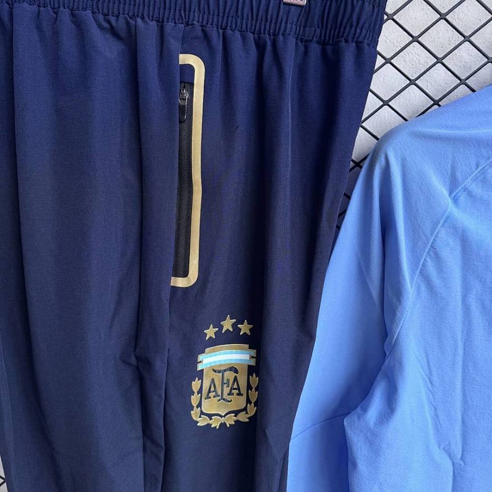 Argentina Windbreaker With Pants Blue 2026 World Cup