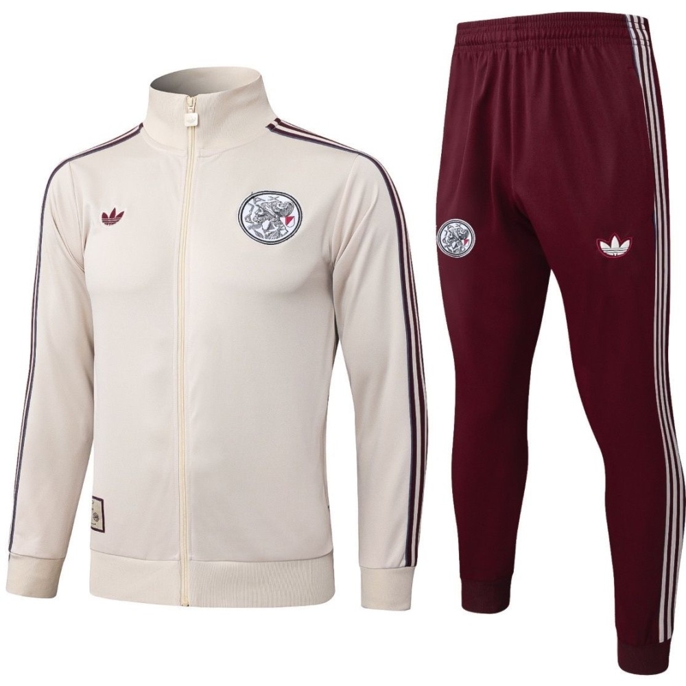 Ajax Training Kit (Jacket+Pants) Off-White 2025/26