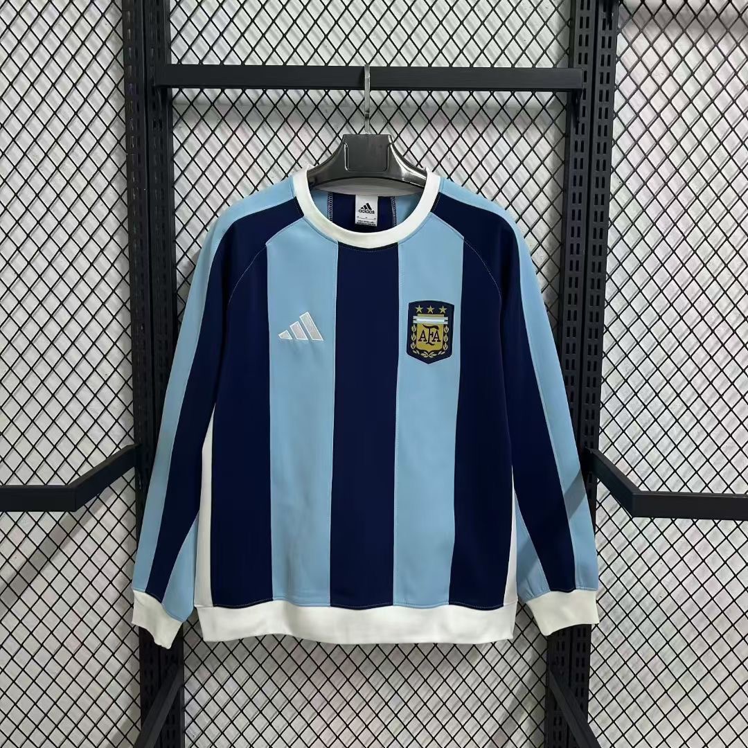 Argentina Training Kit Causal Sweatshirt Blue 2026