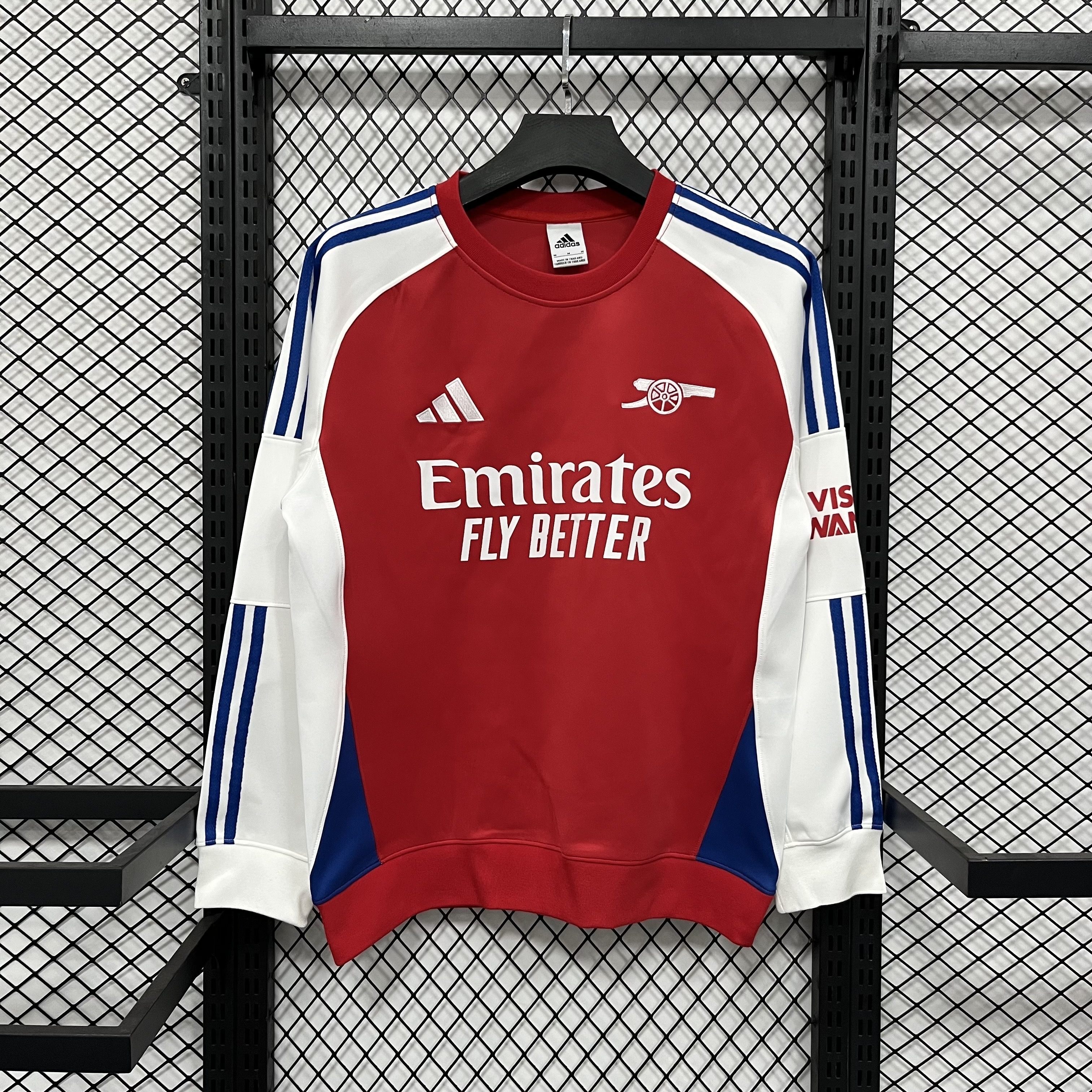 Arsenal Training Kit Casual Sweatshirt Red 2025/26 in Model Year: 2025-2026 Country and League: England-Premier
