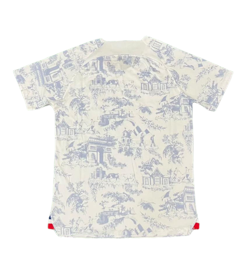 France Retro Soccer Jersey Away Custom Shirt World Cup 2022