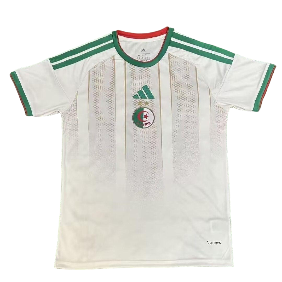 Algeria Soccer Jersey Home Custom Shirt 2026 World Cup Edition - with Star in Off-White