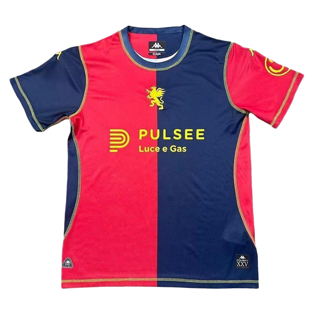 Genoa Soccer Jersey Special Edition Custom Shirt 2025/26 in Red&Navy