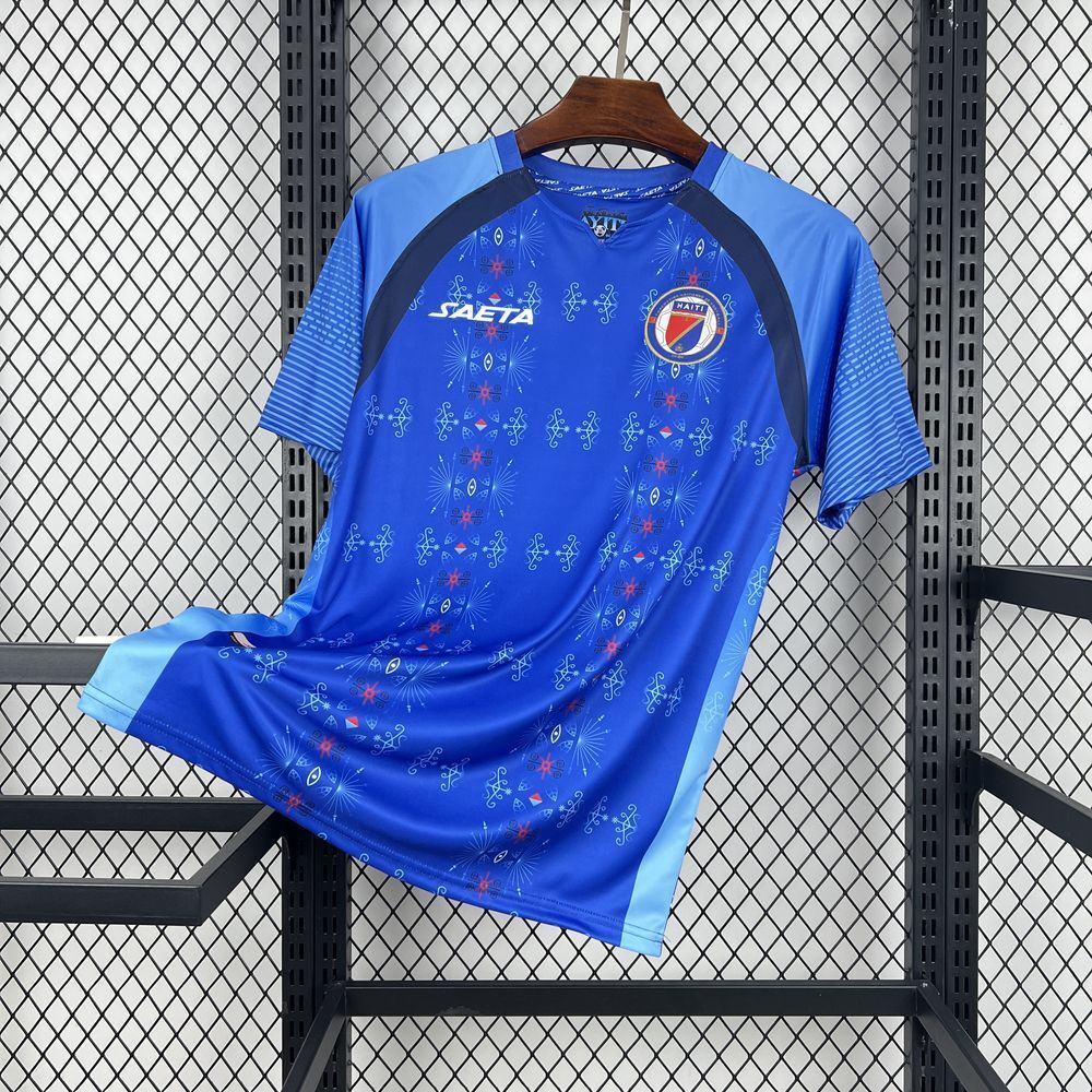 Haiti Soccer Jersey World Cup Home Custom Shirt 2025-26 in Blue