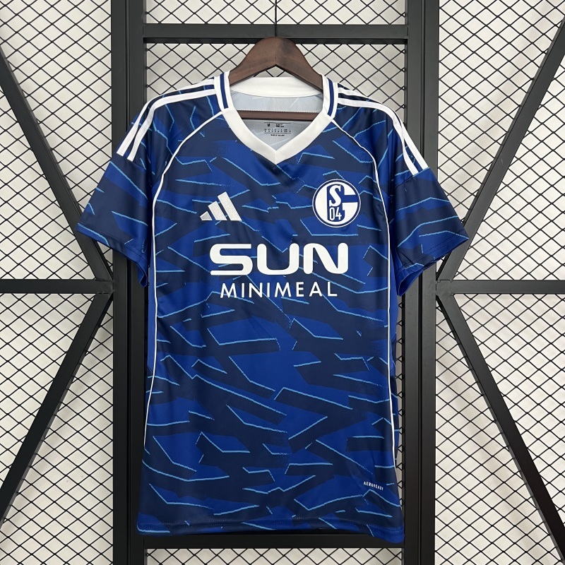 Schalke 04 Football Jersey Home Custom Shirt 2025/26 in Blue