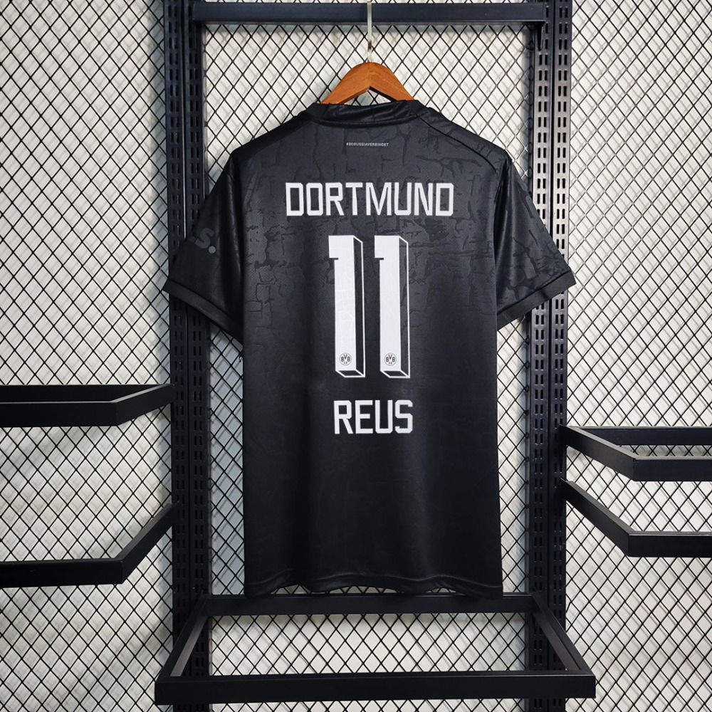 Borussia Dortmund Black Commemorative Jersey Custom Shirt 2023/24