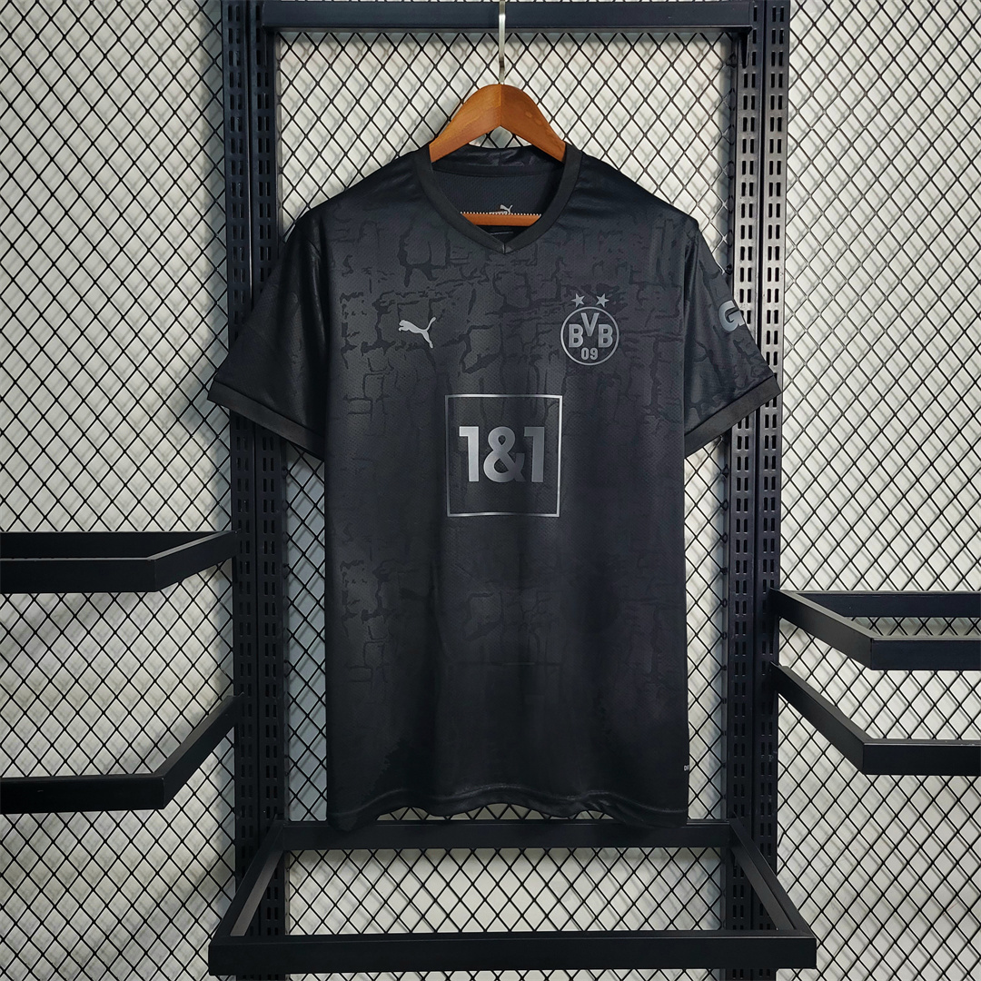 Borussia Dortmund Black Commemorative Jersey Custom Shirt 2023/24