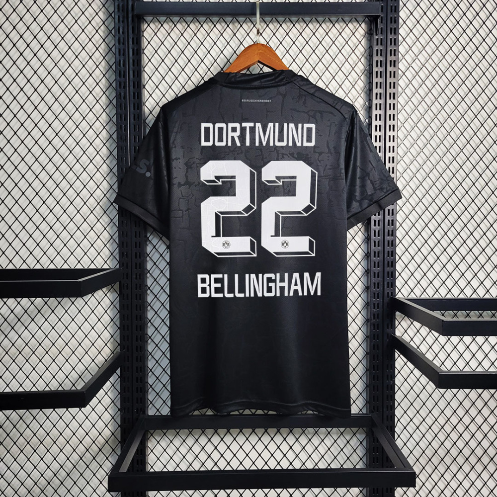 Borussia Dortmund Black Commemorative Jersey Custom Shirt 2023/24