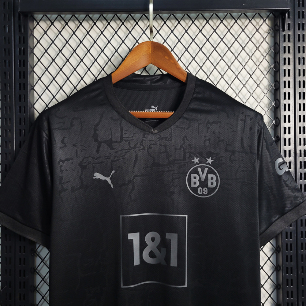 Borussia Dortmund Black Commemorative Jersey Custom Shirt 2023/24