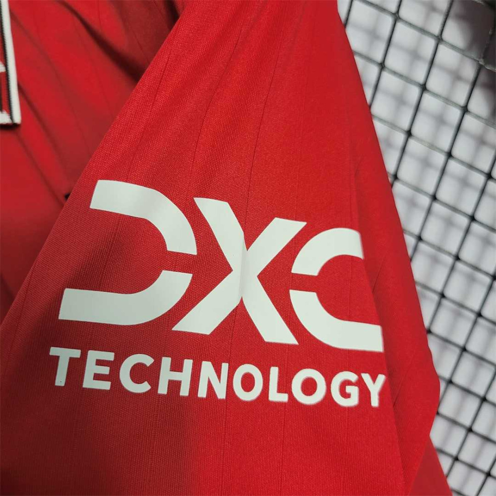Manchester United Retro Home Long Sleeve Football Jersey Custom Shirt 2022/23