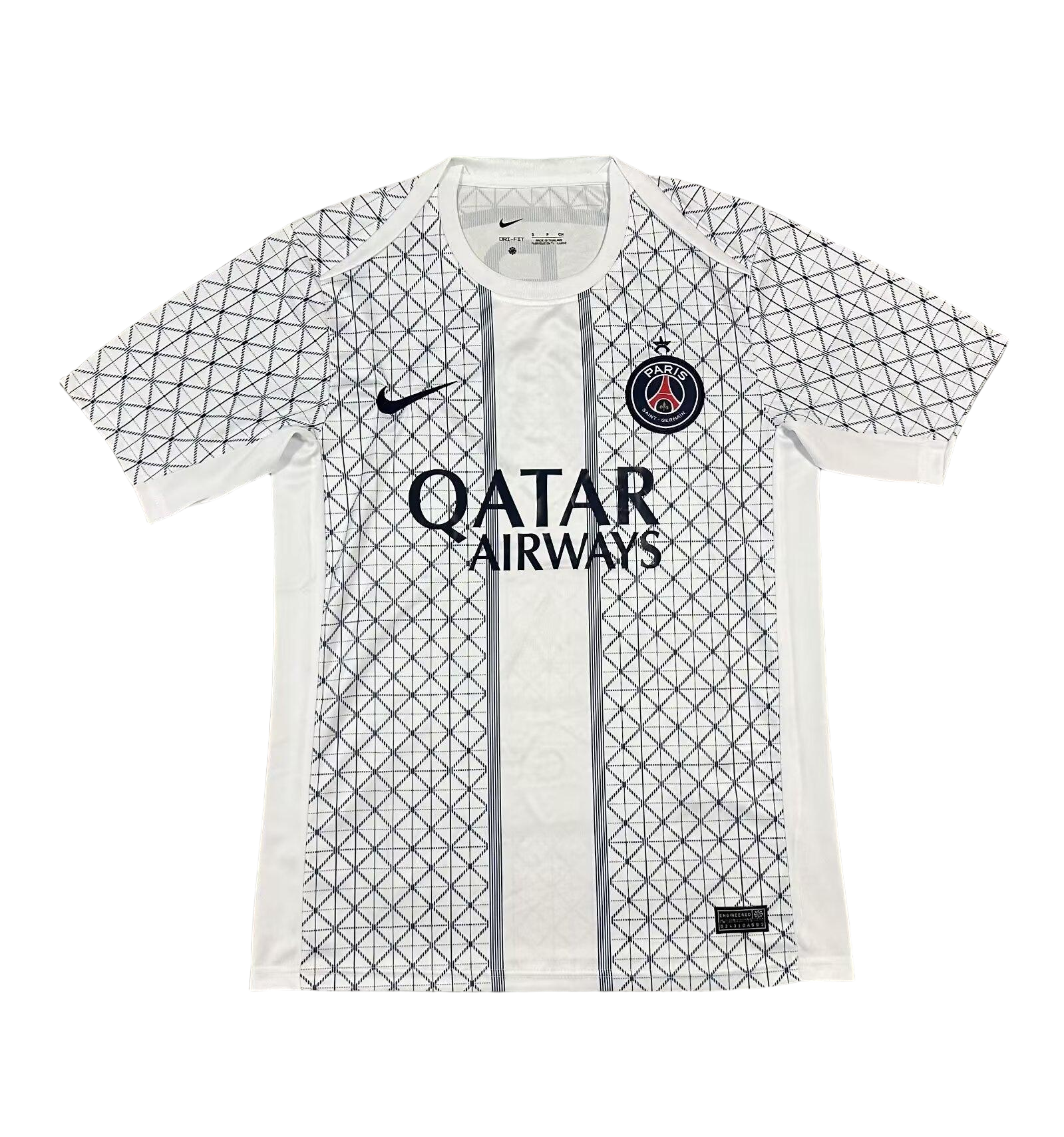 PSG Soccer Jersey Special Edition Custom Shirt 2025/26 in White