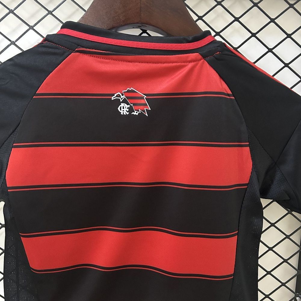 Flamengo FC Soccer Jersey Home Kids Kit Jersey+Shorts 2025