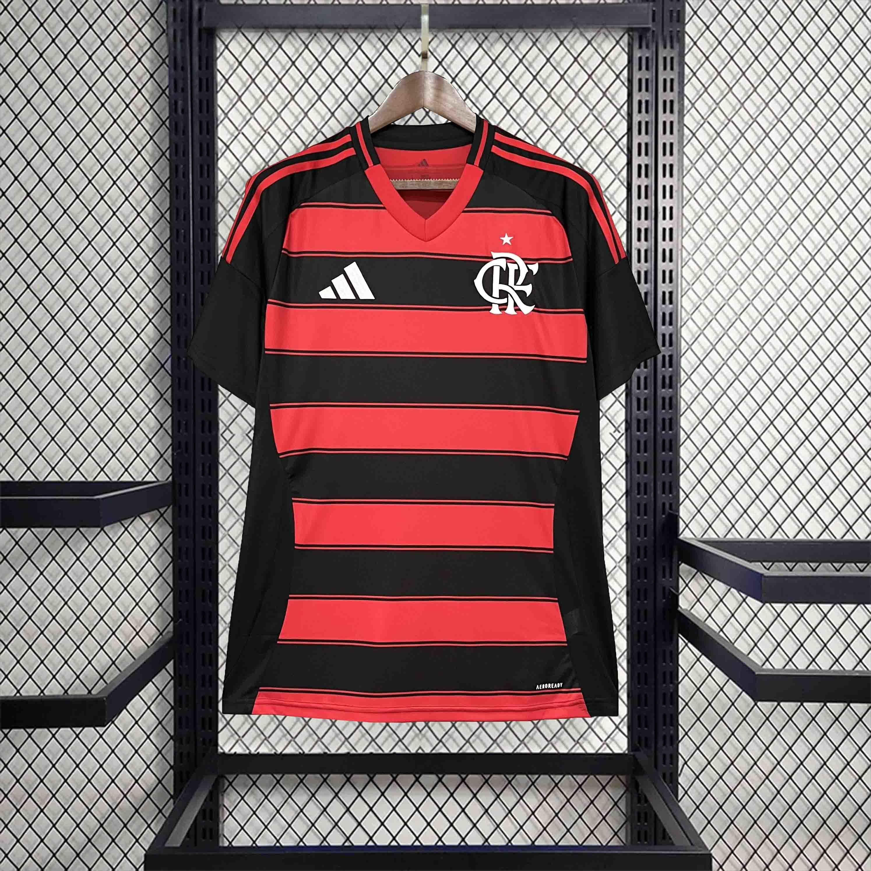 Flamengo Soccer Jersey Home Custom Shirt 2025 in Red&Black