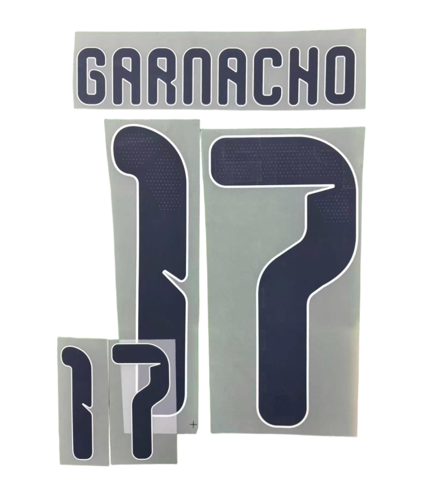 Garnacho #17 Argentina 2026 World Cup Home Soccer Name & Number Set