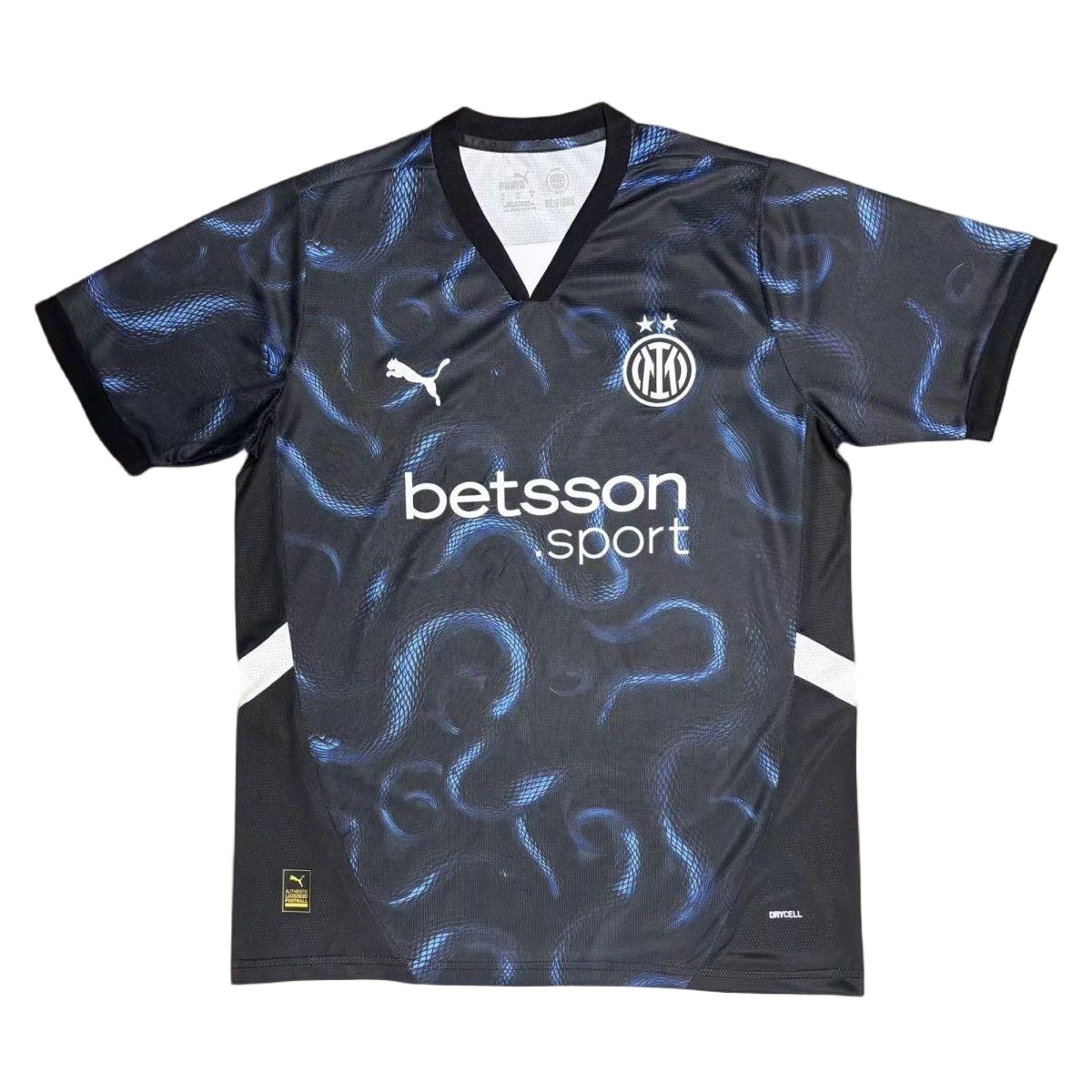 Inter Milan Soccer Jersey Snake Special Edition Custom Shirt 2025/26 in Green