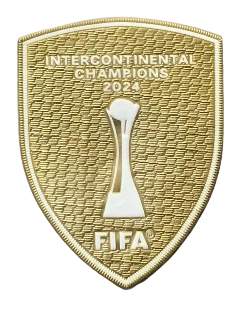 2025-26 Real Madrid Football Intercontinental Champions 2024 FIFA Patch Badge (TPU)