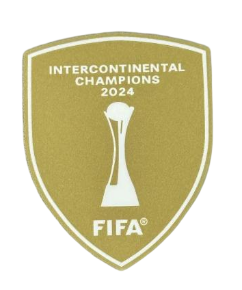 2025-26 Real Madrid Football Intercontinental Champions 2024 FIFA Patch Badge (PVC)