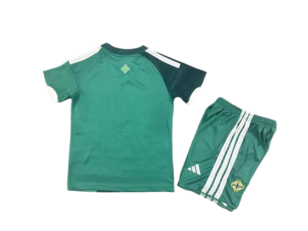 Northern Ireland Soccer Jersey Home Kids Kit Jersey+Shorts 2026 - World Cup