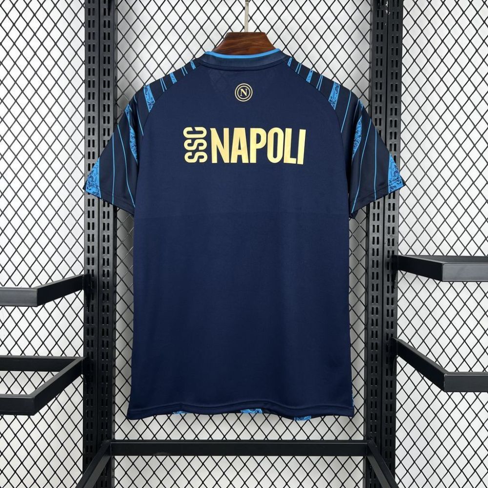 Napoli Football Jersey Pre-Match Custom Shirt 2025-26